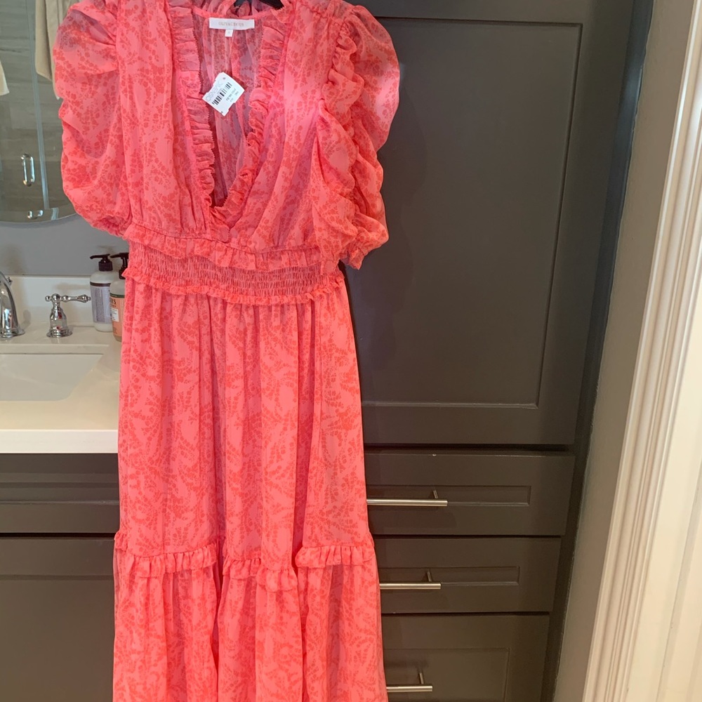 Brand New Olivaceous Pink Dress!